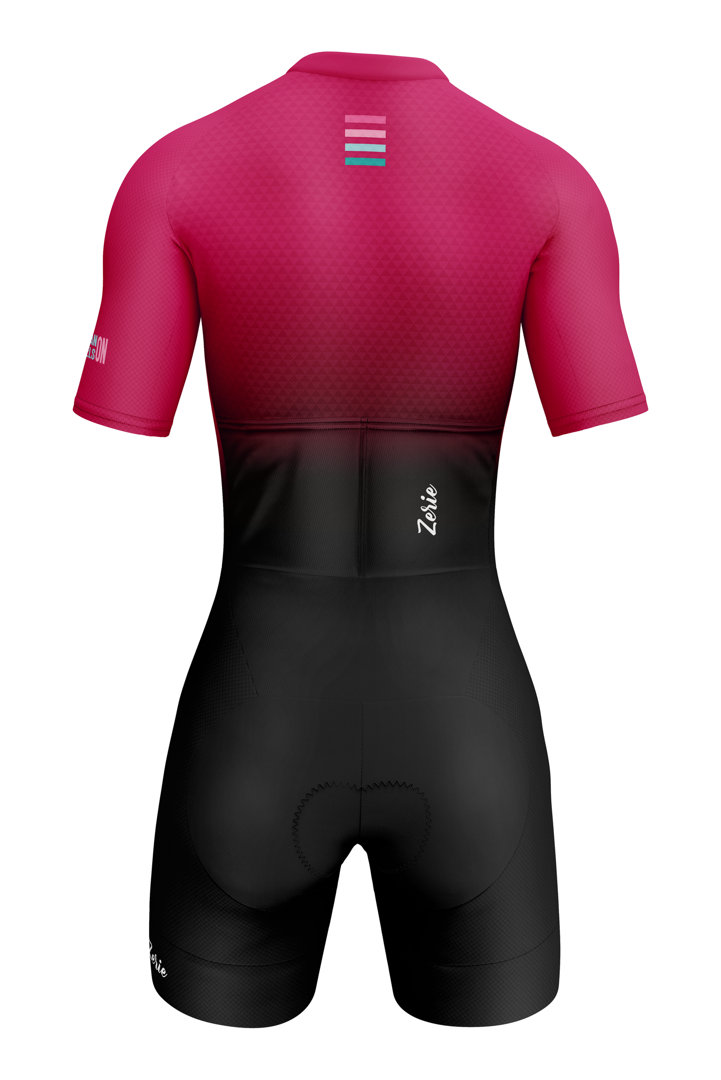 Enterizo Dama MC Faded Fucsia-Negro