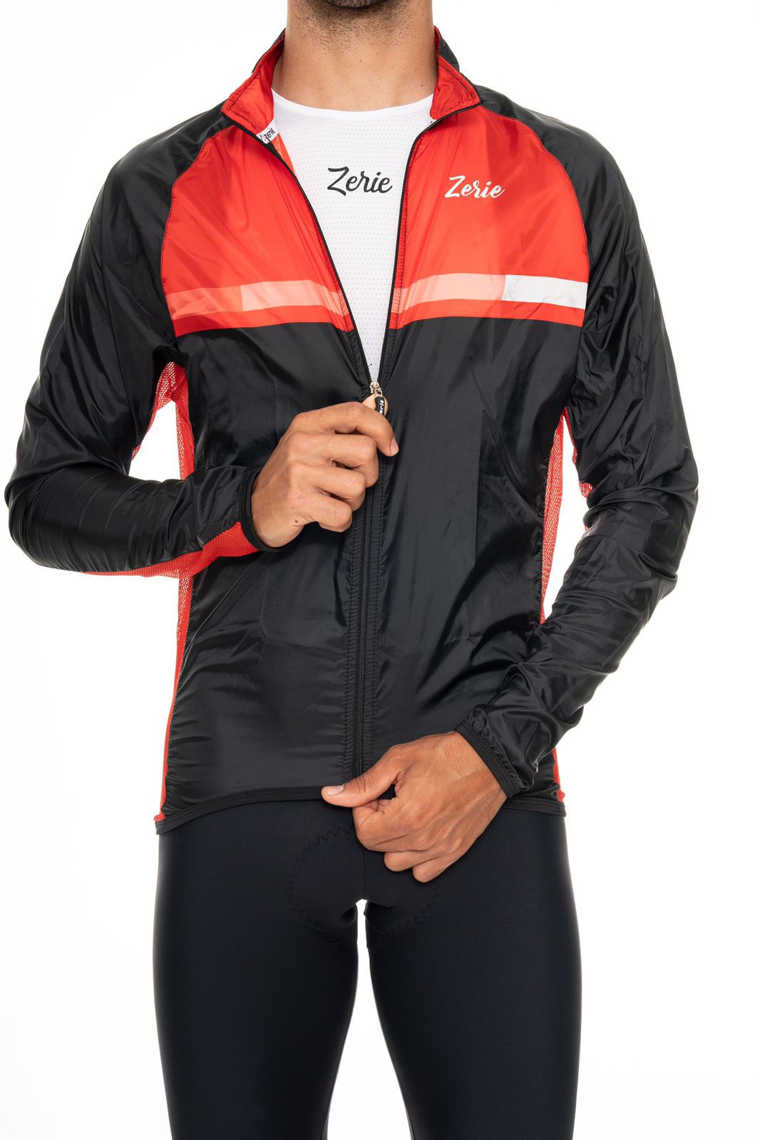 Chaqueta Roja Negra Cortavientos PARA TENER EN CUENTA ESTA PRENDA NO TIENE CAMBIO NI GARANTIA