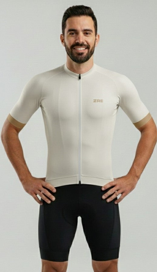 CAMISA BEIGE HOMBRE M/L M/C