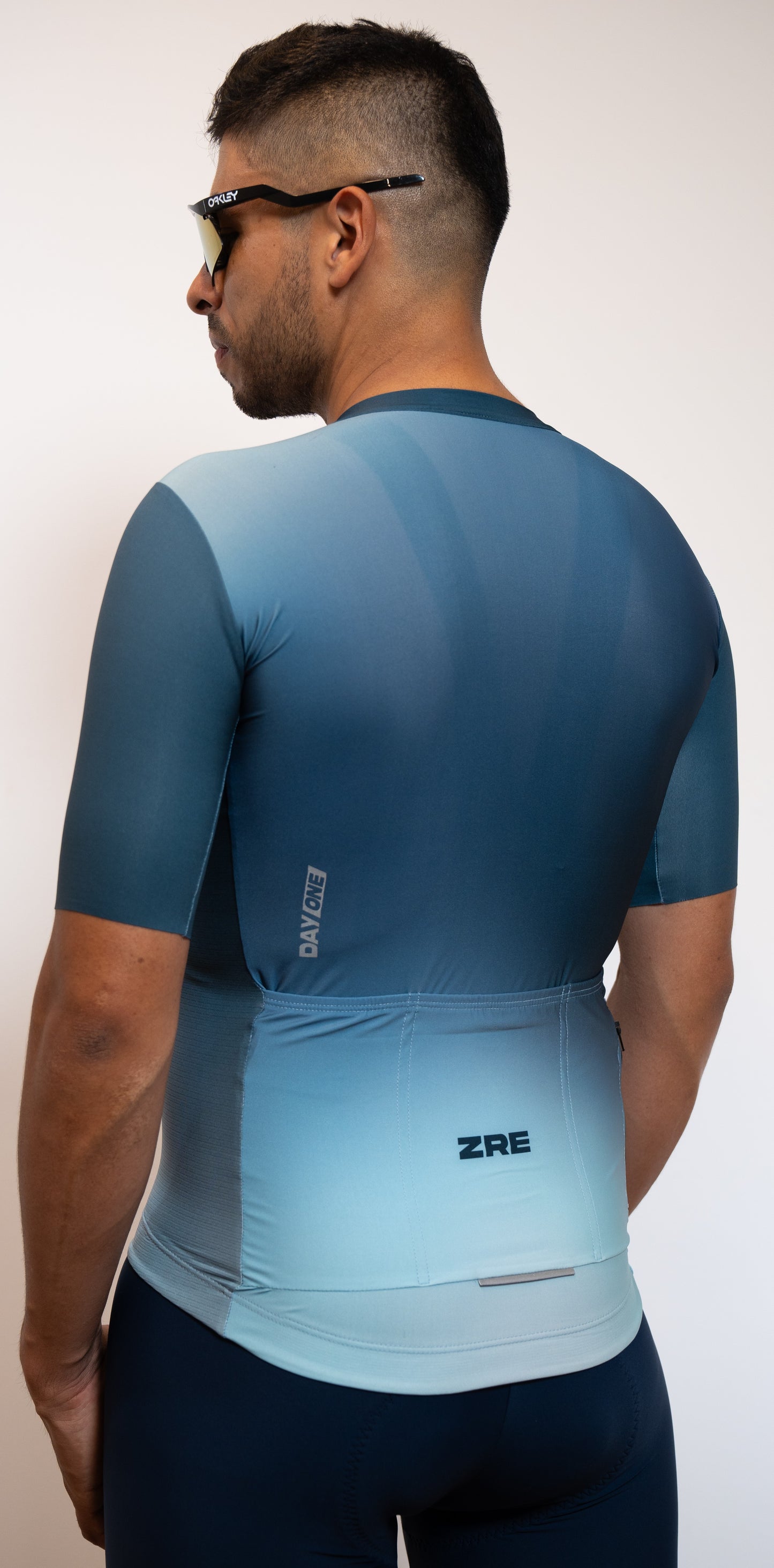 Camiseta day one blue hombre M/C