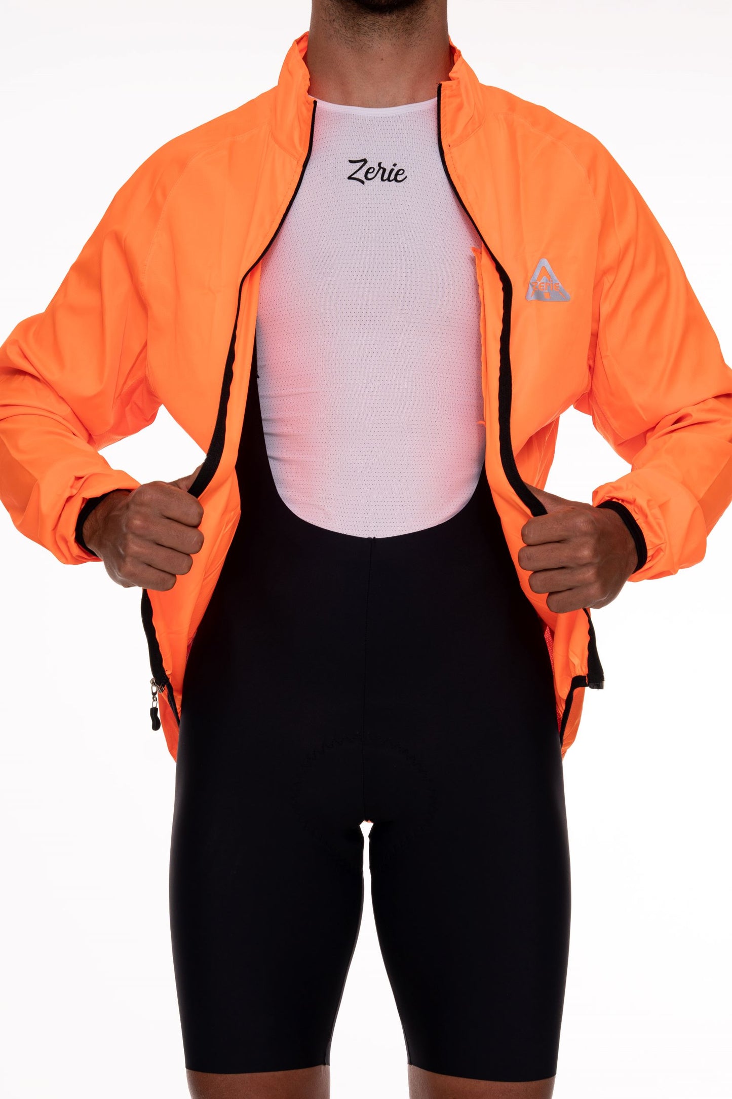 Chaqueta Naranja Rompevientos