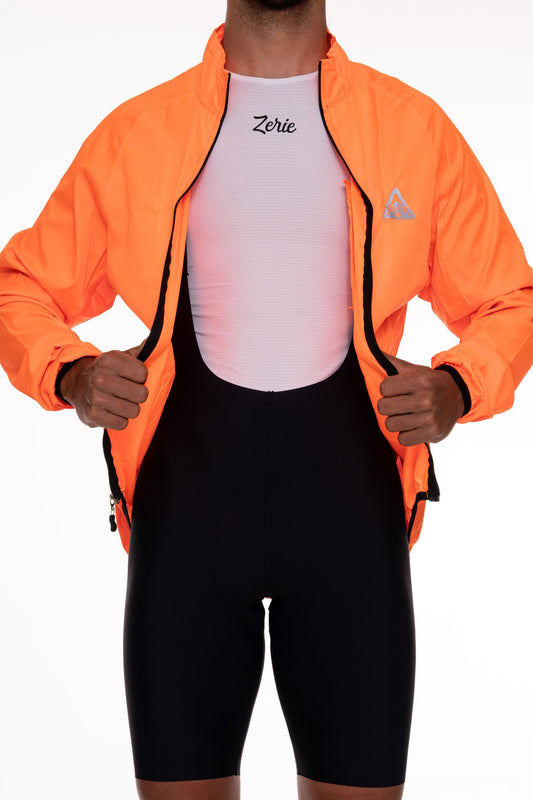 Chaqueta Naranja Rompevientos