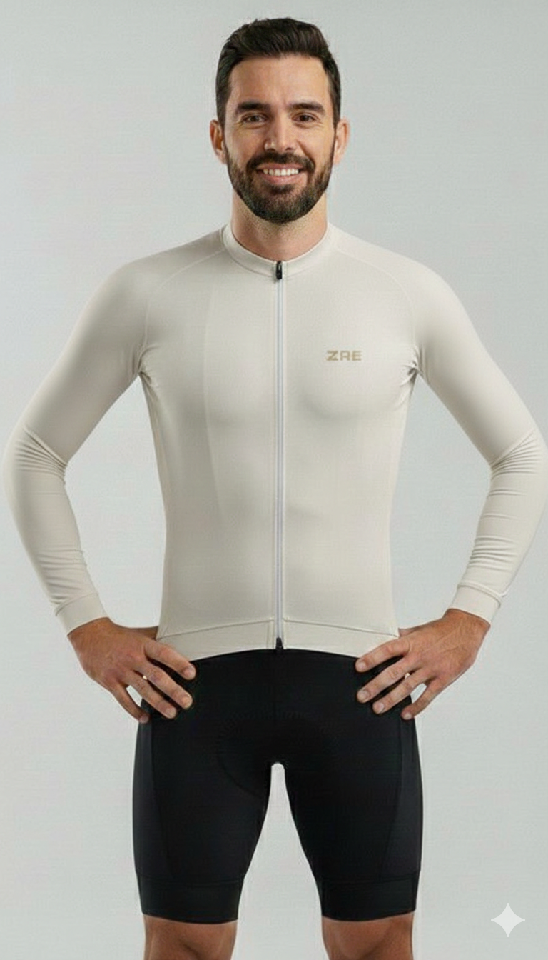 CAMISA BEIGE HOMBRE M/L M/C