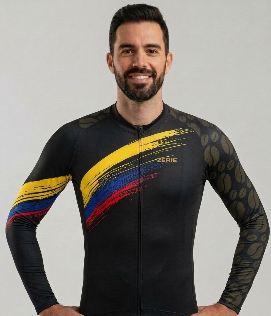JERSEY COLOMBIA BLACK M/L