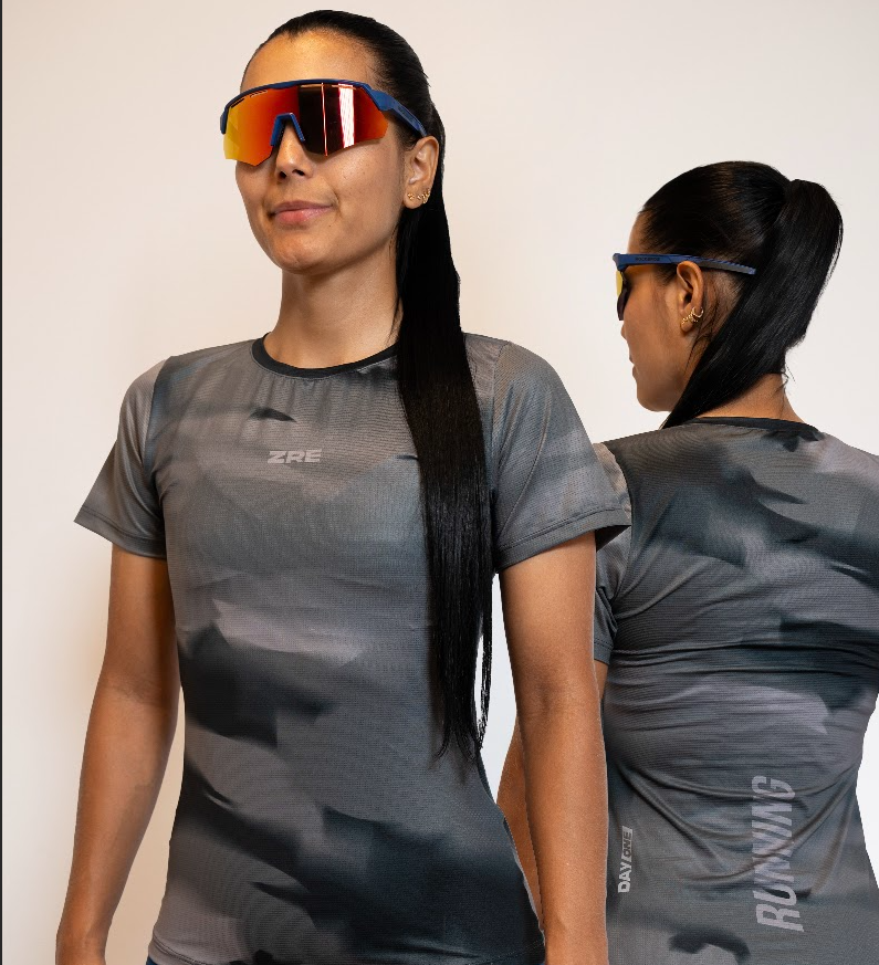 CAMISETA T- SHIRT DAMA DAY ONE GRAY M/C