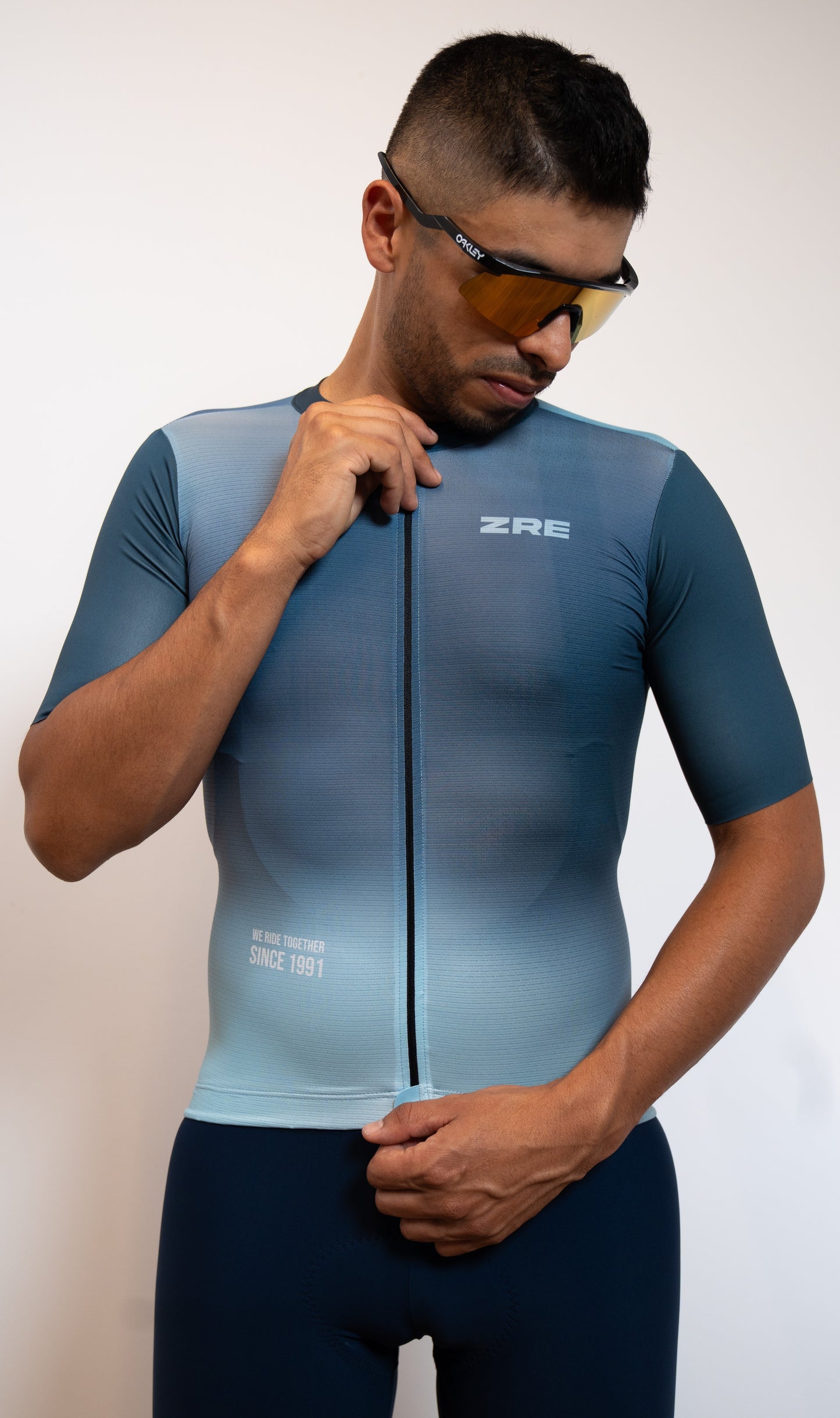 Camiseta day one blue hombre  M/C