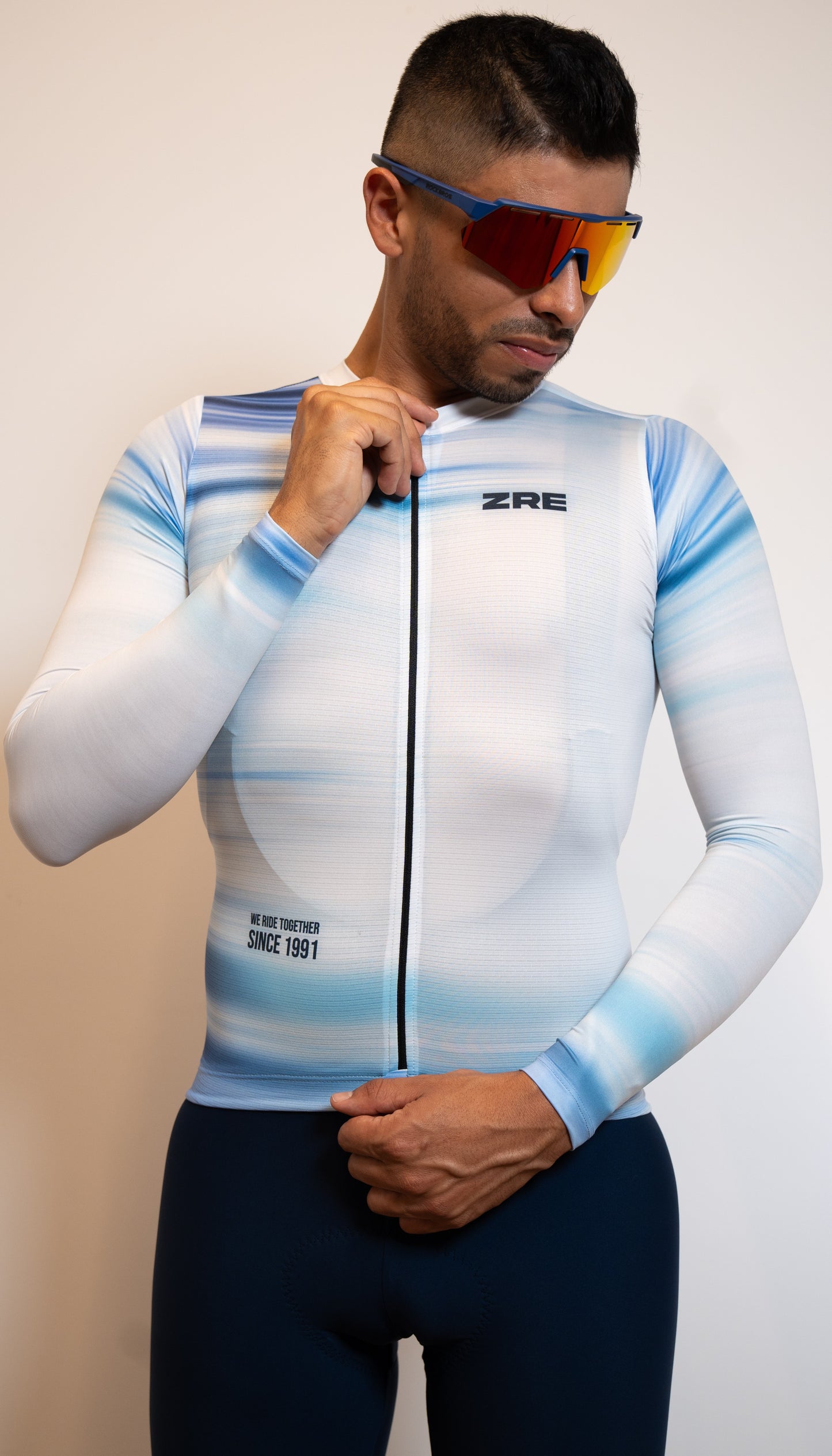 CAMISA HOMBRE DAY ONE M/ WITHE BLUE