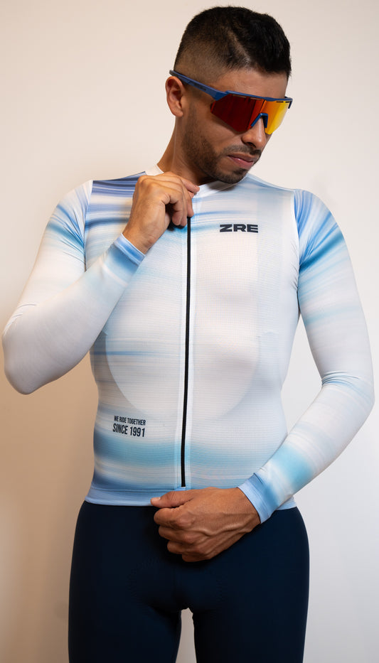 CAMISA HOMBRE DAY ONE M/ WITHE BLUE