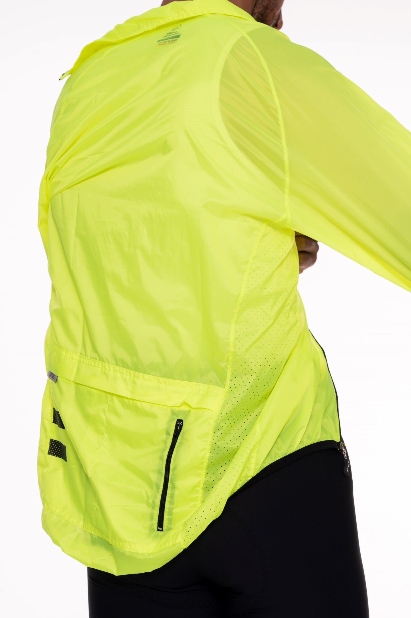 Chaqueta liv. Fluido Verde Neon