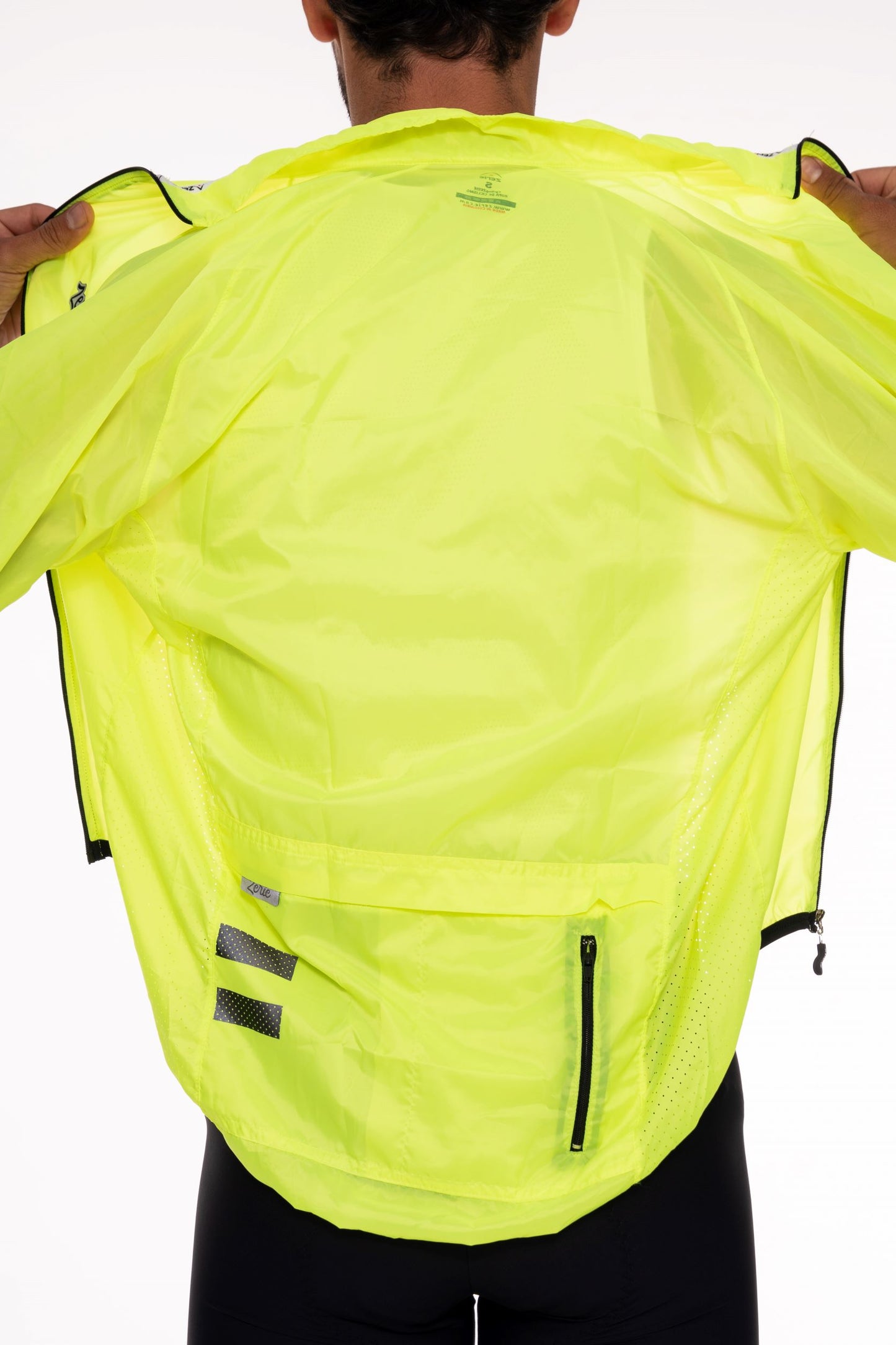 Chaqueta liv. Fluido Verde Neon